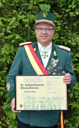 Bezirksbundesmeister Michael Schütte
